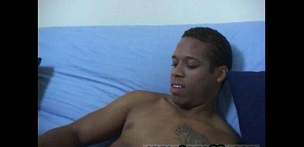  Red hot black straight men jacking off gay snapchat Standing and